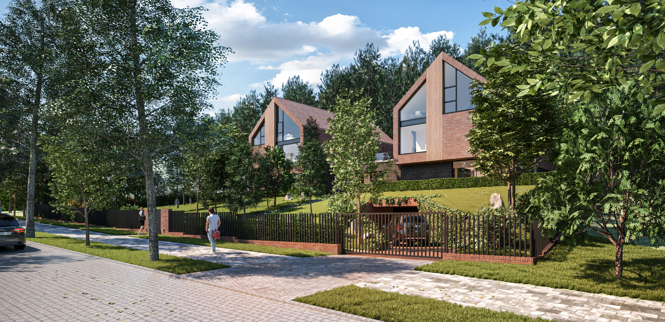 Projekt Sopot, pracownia architektoniczna Gdańsk, architekci Gdańsk, projekty architektoniczne Gdańsk, ceglana elewacja