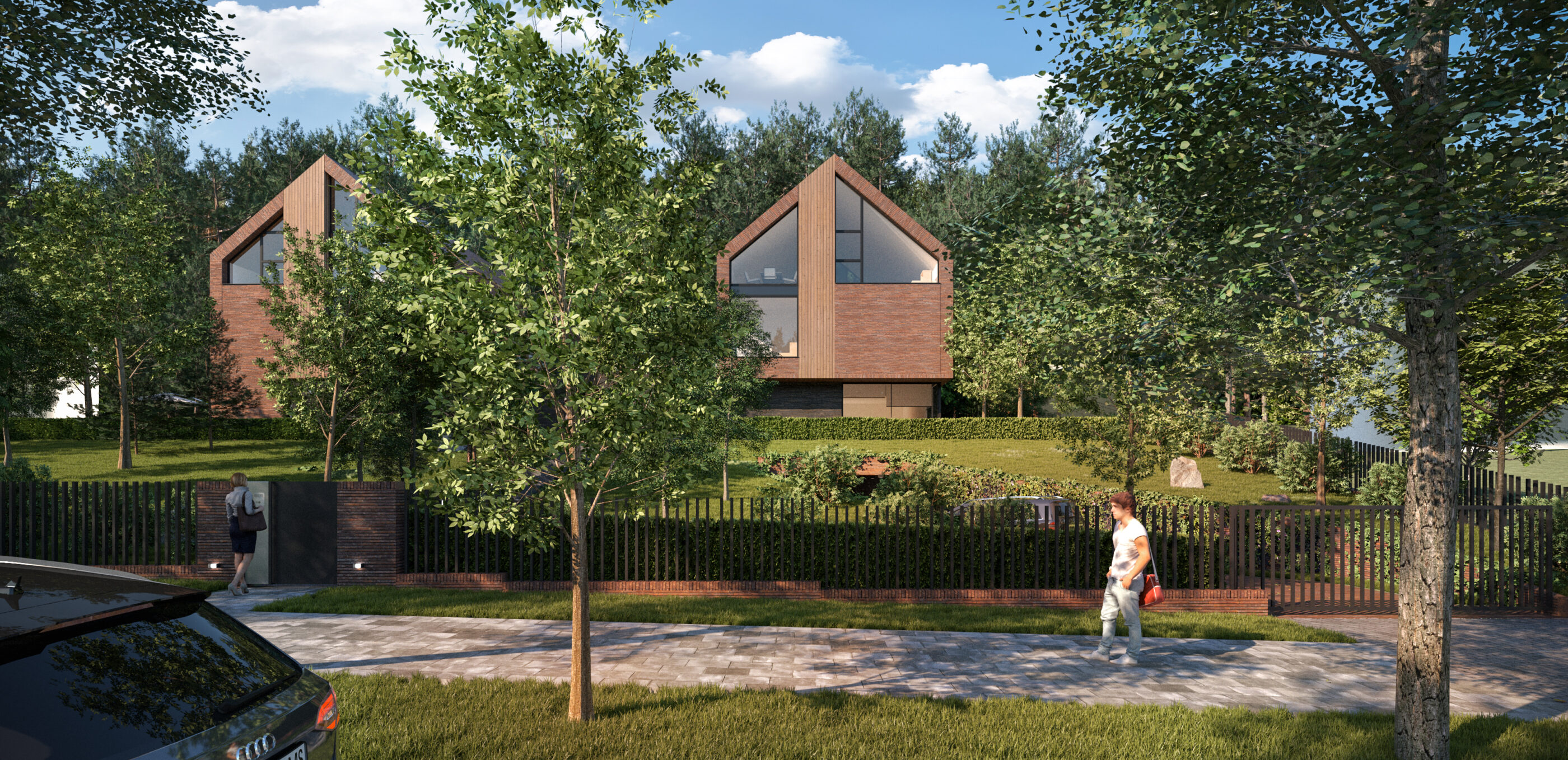 Projekt Sopot, pracownia architektoniczna Gdańsk, architekci Gdańsk, projekty architektoniczne Gdańsk, ceglana elewacja