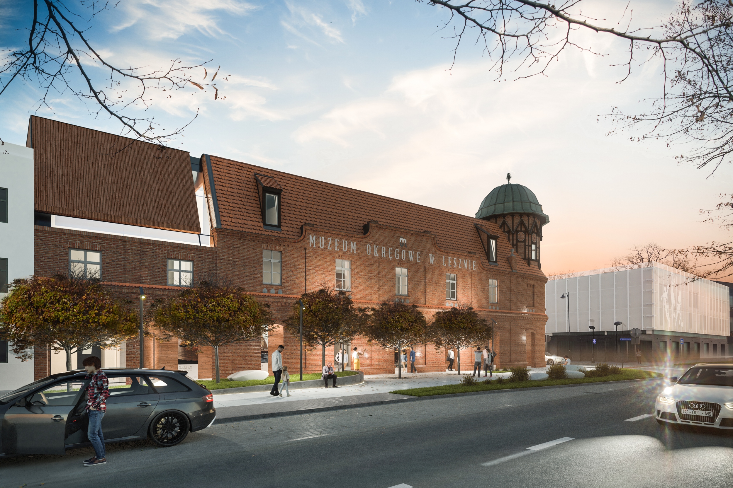 Projekt Muzeum Okręgowe w Lesznie, pracownia architektoniczna Gdańsk, architekci Gdańsk, biuro architektoniczne Gdańsk, rewitalizacja zabytku