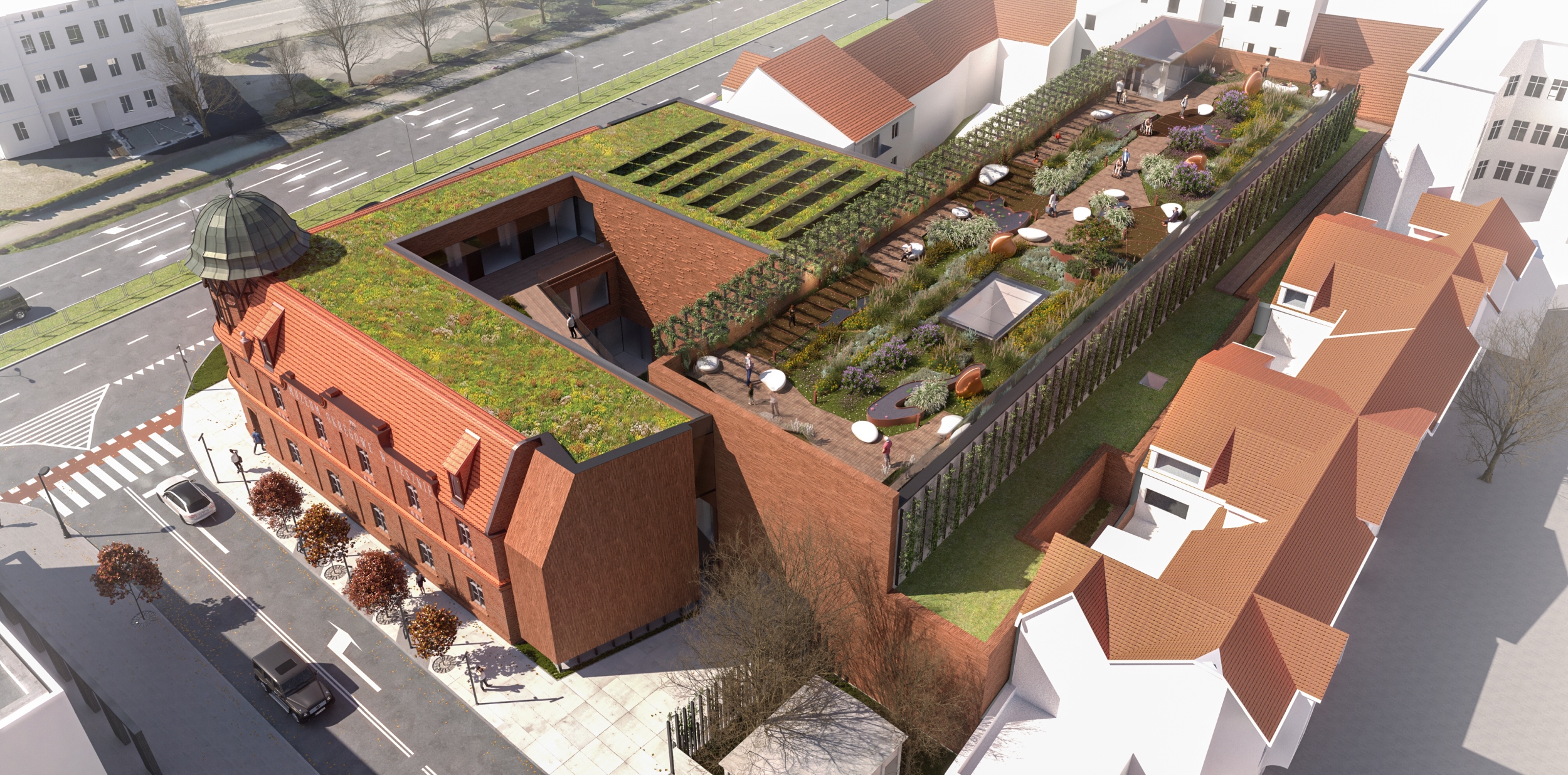 Projekt Muzeum Okręgowe w Lesznie, pracownia architektoniczna Gdańsk, architekci Gdańsk, biuro architektoniczne Gdańsk, rewitalizacja zabytku