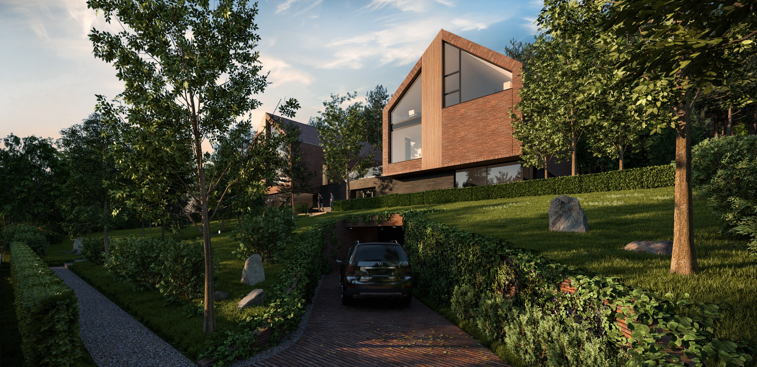 Projekt Sopot, pracownia architektoniczna Gdańsk, architekci Gdańsk, projekty architektoniczne Gdańsk, ceglana elewacja