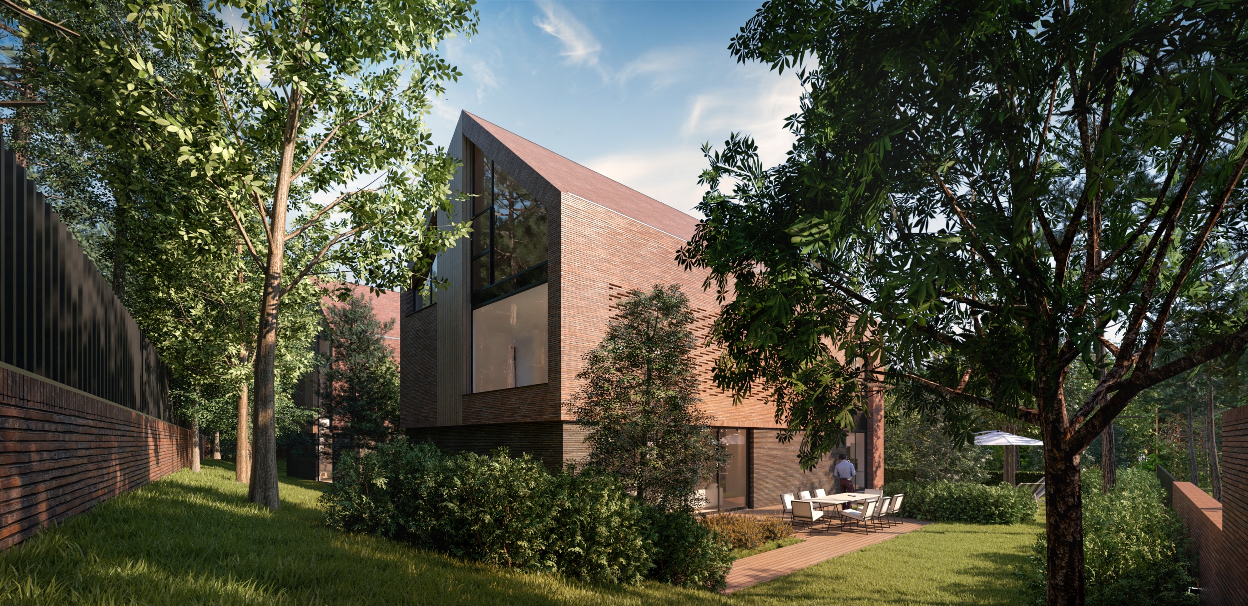 Projekt Sopot, pracownia architektoniczna Gdańsk, architekci Gdańsk, projekty architektoniczne Gdańsk, ceglana elewacja