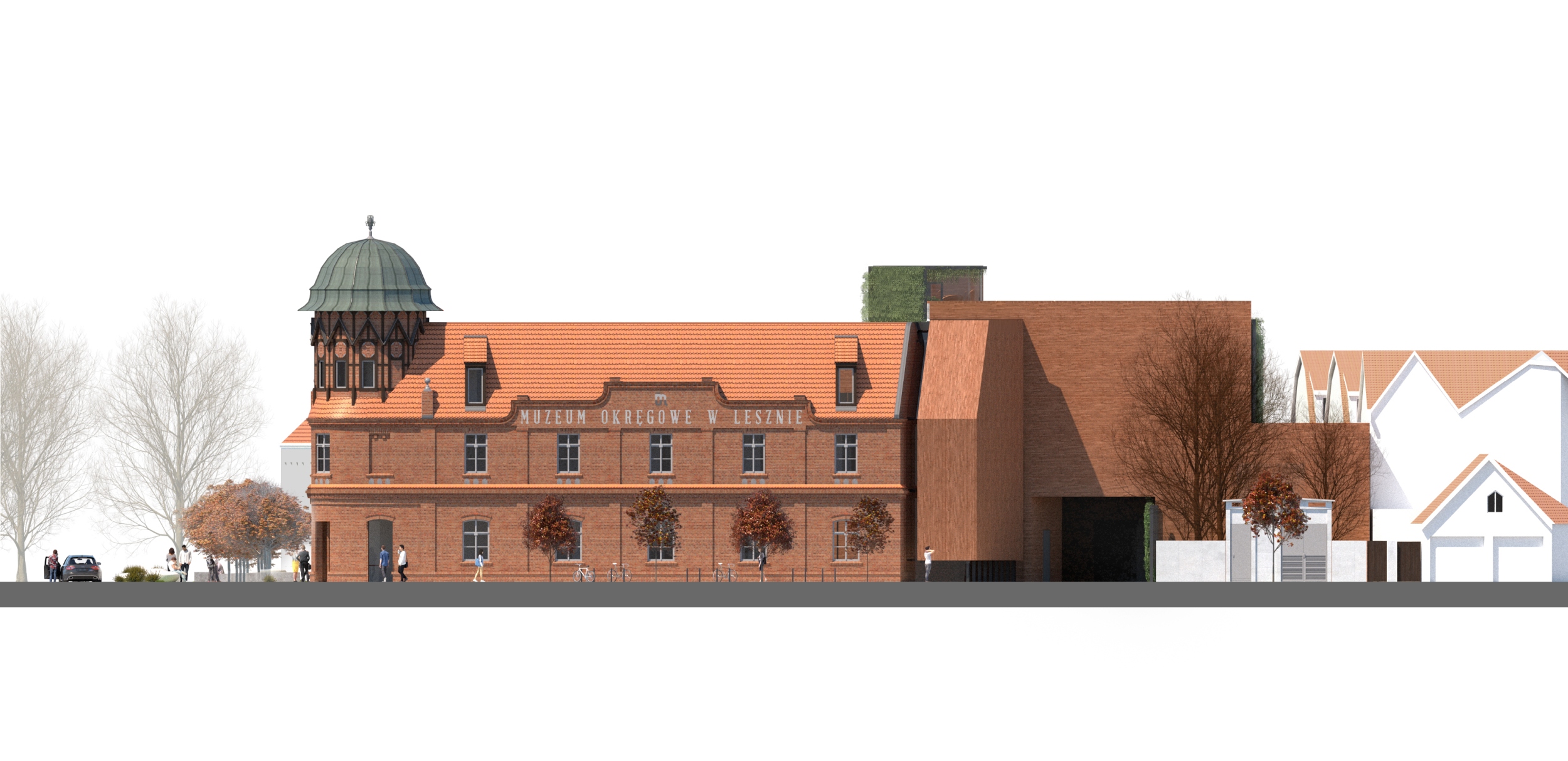 Projekt Muzeum Okręgowe w Lesznie, pracownia architektoniczna Gdańsk, architekci Gdańsk, biuro architektoniczne Gdańsk, rewitalizacja zabytku