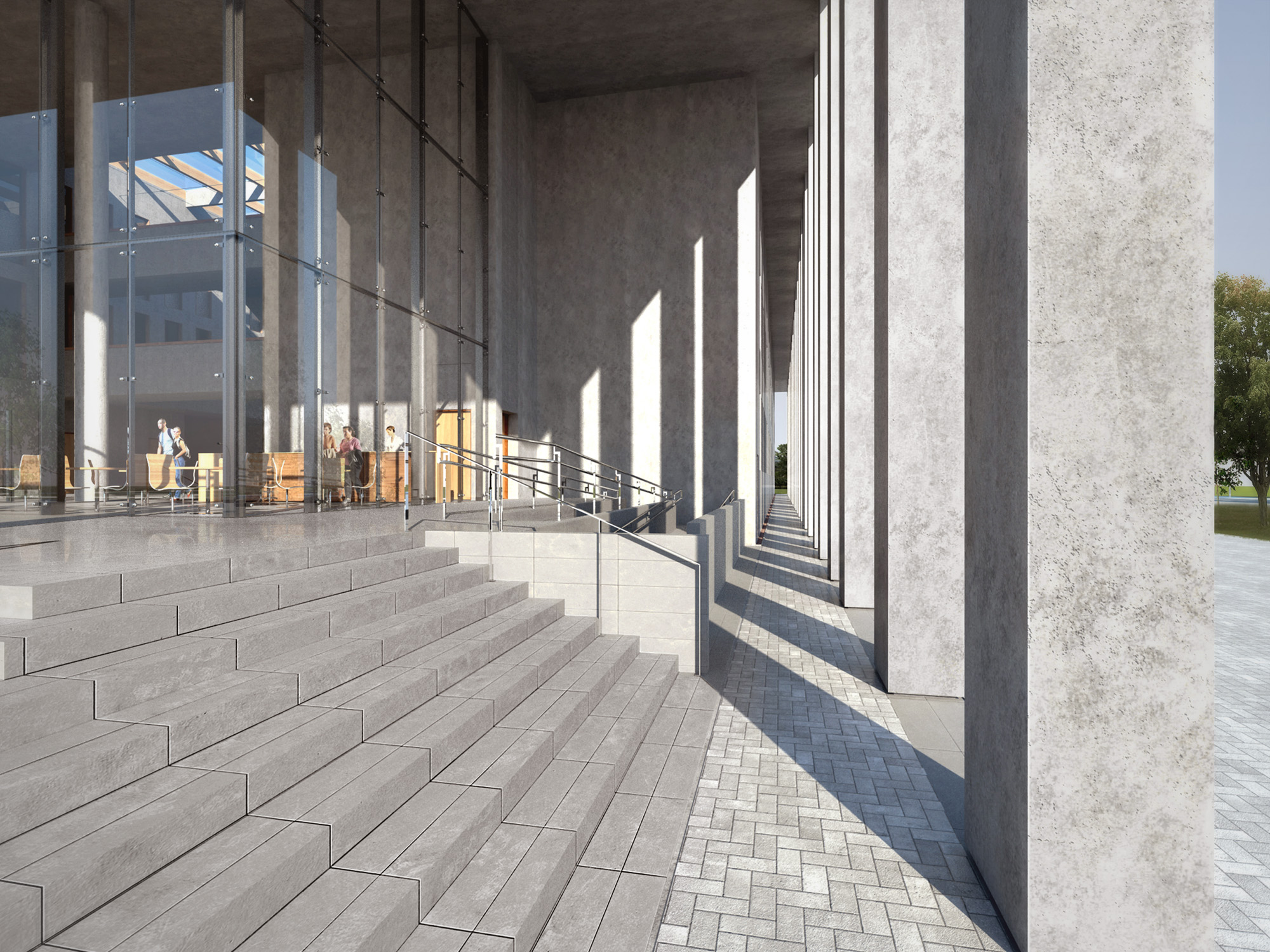 Projekt Sąd Rejonowy w Siedlcach, pracownia architektoniczna Gdańsk, architekci Gdańsk, biuro architektoniczne Gdańsk